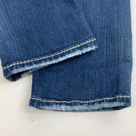 Silver Jeans Suki Capri Crop Size 28 Medium wash denim Stretch Designer - Picture 7 of 14